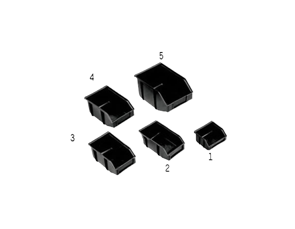 1號~5號斜口零件盒